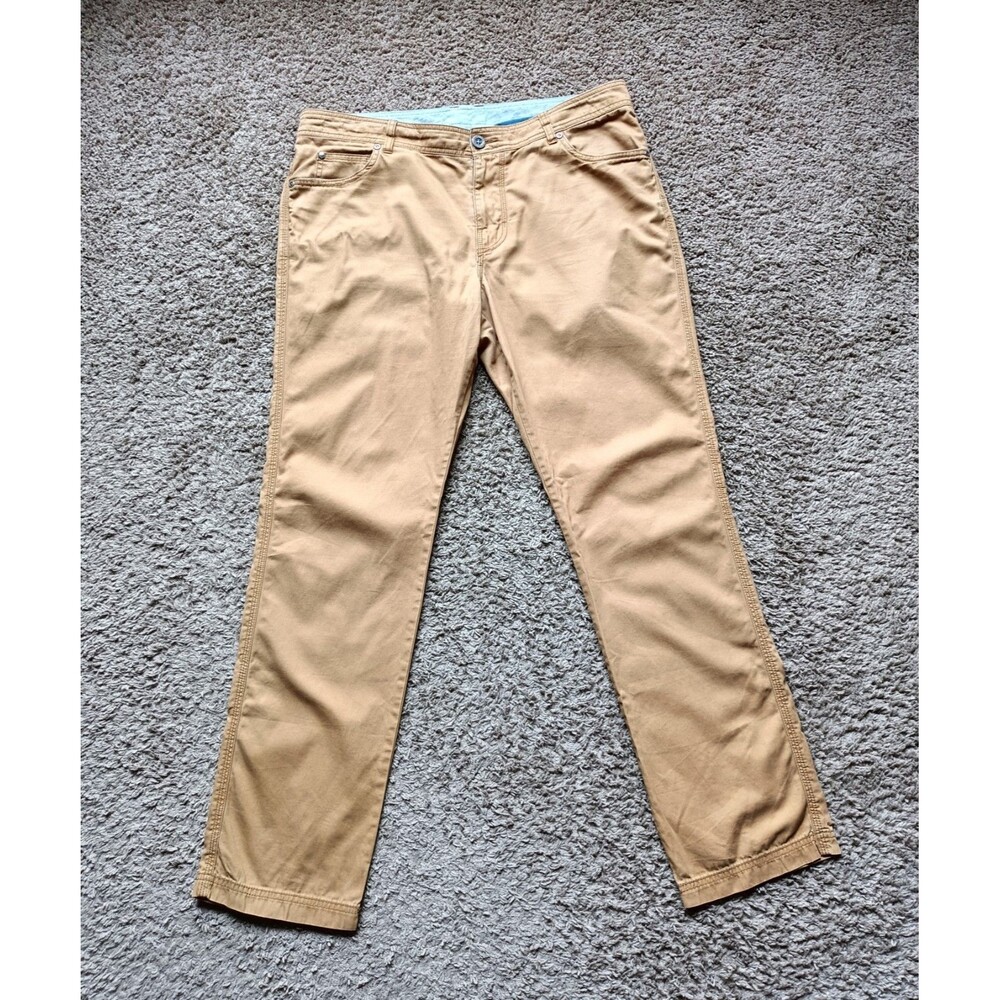Columbia Pants Men's Size 36x32 Tan Straight Leg Slim Fit